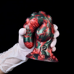 MONSTERED Gode Fantasy GAKARIX 20 x 5.5cm Noir et Rouge